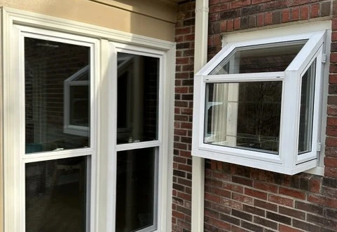 Windows Mezzo Series Mezzo Series casement and bay replacement windows installed by Mengel Exteriors