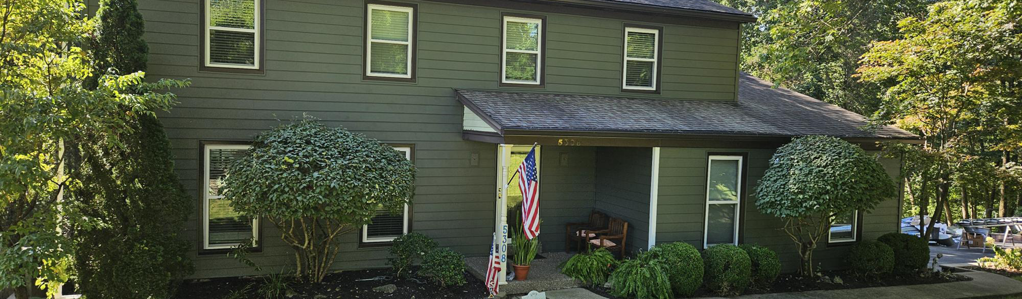Platinum Series Double Hung Style Windows And Ascend Composite Siding